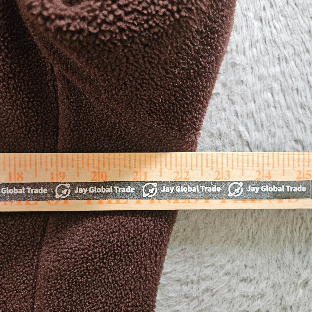 The North‎ Face Fleece Sweater Jacket Girl XL Full Zip Brown - Picture 11 of 13